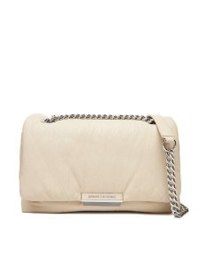 Armani Exchange Torebka XW000355 AF17240 U1092 Beżowy. Brązowe torebki klasyczne Armani Exchange, bez wzorów, ze skóry, bez dodatków. Za 569,99 zł.