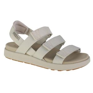 Sandały do chodzenia damskie, Keen Elle Strappy Sandal. Brązowe buty trekkingowe Keen, bez zapięcia. Za 279,99 zł.