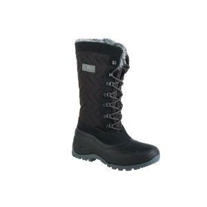 Buty zimowe damskie, CMP Nietos. Czarne buty trekkingowe CMP, bez zapięcia. Za 359,99 zł.