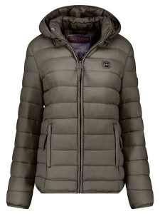 ANAPURNA Kurtka zimowa "Akitalana Hood" w kolorze khaki rozmiar: L. Brązowe kurtki ANAPURNA, na zimę, l, bez wzorów, z puchu, bez kaptura. Za 147,91 zł.