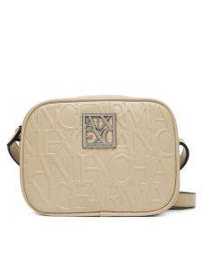 Armani Exchange Torebka 942733 CC793 U1092 Beżowy. Brązowe listonoszki Armani Exchange, bez wzorów, ze skóry, bez dodatków. Za 309,99 zł.