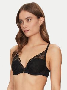 Chantelle Biustonosz z fiszbiną Legend C15YNA Czarny. Czarne biustonosze Chantelle, bez wzorów, z syntetyku. Za 269,99 zł.