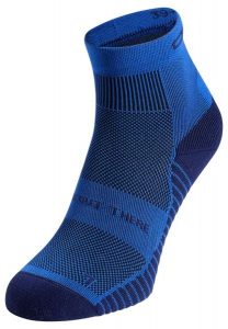 Skarpetki UNI ODLO Socks quarter PERFORMANCE RUN. Niebieskie skarpetki ODLO, bez wzorów, z elastanu. Za 69,99 zł.