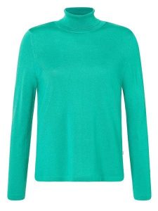 Maerz Muenchen Wełniany golf w kolorze turkusowym rozmiar: 40. Niebieskie golfy Maerz Muenchen, bez wzorów, z wełny. Za 252,99 zł.