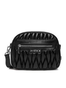 MEXX Torebka C-MEXX-L-002-08 Czarny. Czarne torebki klasyczne Mexx, bez wzorów, z materiału, bez dodatków. Za 179,99 zł.
