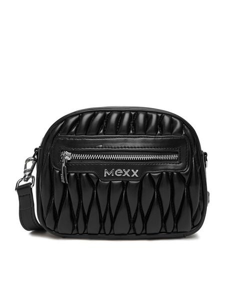 MEXX Torebka C-MEXX-L-002-08 Czarny. Czarne listonoszki Mexx, bez wzorów, z materiału, bez dodatków. Za 179,99 zł.