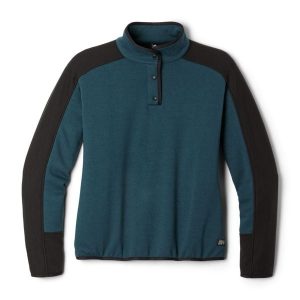 Damski sweter z golfem Mountain Hardwear Camplife. Czarne golfy MOUNTAIN HARDWEAR, bez wzorów. Za 467,00 zł.