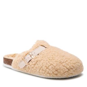 Kapcie Home & Relax. Brązowe kapcie Home & Relax, bez wzorów. Za 59,99 zł.