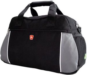 Traveller Casual torba podróżna i sportowa 19 L czarna RPET. Czarne torby podróżne i sportowe Erima, bez wzorów, z poliesteru, na ramię. Za 210,99 zł.
