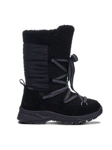 LUHTA Kozaki zimowe "Upea" w kolorze czarnym rozmiar: 37. Czarne kozaki Luhta, na zimę, bez wzorów, z materiału, bez obcasa, bez zapięcia. Za 341,79 zł.