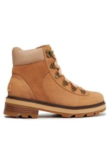 Sorel Trapery Lennox™ Hiker Stkd Wp NL4841-253 Brązowy. Brązowe buty zimowe Sorel, ze skóry, bez obcasa, bez zapięcia. Za 989,99 zł.