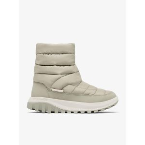 Buty zimowe damskie Columbia Snowtrot Mid. Zielone buty trekkingowe Columbia, bez zapięcia. Za 329,99 zł.