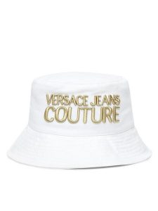 Versace Jeans Couture Kapelusz 78VAZK04 Biały. Białe kapelusze Versace Jeans Couture, bez wzorów, z bawełny. Za 319,99 zł.