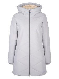 Westfjord Parka funkcyjna "Hagavatn" w kolorze szarym rozmiar: M. Szare płaszcze Westfjord, m, bez wzorów, z polaru, bez kaptura. Za 260,99 zł.