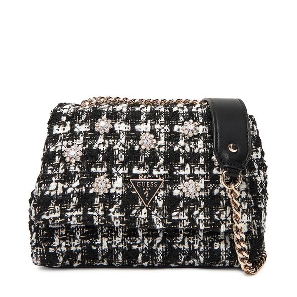 Torebka Guess. Czarne torebki klasyczne Guess, z aplikacjami, bez dodatków. Za 449,99 zł.