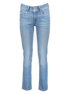 Pepe Jeans Dżinsy "Gen" - Slim fit - w kolorze błękitnym rozmiar: W26/L32. Niebieskie jeansy Pepe Jeans, z aplikacjami, z jeansu. Za 148,96 zł.