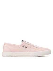 Pepe Jeans Tenisówki Brady W Basic PLS31287 Różowy. Czerwone trampki Pepe Jeans, bez wzorów, z jeansu, bez zapięcia. Za 159,99 zł.
