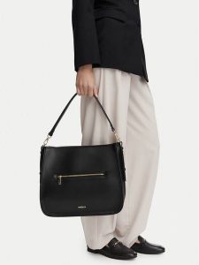 MEXX Torebka CEO-MEXX-S-003-10 Czarny. Czarne torebki klasyczne Mexx, bez wzorów, ze skóry, bez dodatków. Za 199,99 zł.