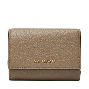 Portfel MICHAEL Michael Kors. Brązowe portfele MICHAEL Michael Kors, bez wzorów. Za 419,99 zł.