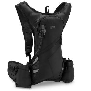 Plecak rowerowy odblaskowy Spokey Sprinter. Czarne plecaki Spokey. Za 119,00 zł.