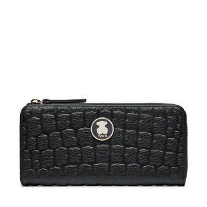 Portfel TOUS. Czarne portfele Tous, bez wzorów. Za 419,99 zł.