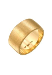Elli Damska obrączka szeroka matowa szczotkowana w srebrze 925 Sterling Silver Pierścionki 1 ct Damski. Szare pierścionki Elli, srebrne. Za 323,99 zł.