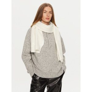 Szalik Guess. Białe szaliki Guess, z aplikacjami. Za 229,99 zł.