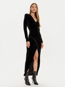 Marciano Guess Sukienka wieczorowa 4BGK20 6273A Czarny Regular Fit. Czarne sukienki Marciano Guess, z aplikacjami, z syntetyku, wizytowe, bez kołnierzyka, bez ramiączek. Za 699,00 zł.