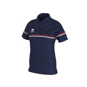 Damska koszulka polo Errea darya. Czerwone bluzki ERREA, bez wzorów, bez kołnierzyka, bez ramiączek. Za 202,15 zł.