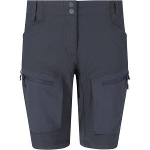 Damskie spodenki turystyczne Whistler Kodiak. Niebieskie szorty WHISTLER, bez wzorów, sportowe. Za 367,50 zł.