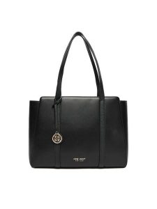 Nine West Torebka C-MARYLAND-LDA8570 Czarny. Czarne torebki klasyczne Nine West, bez wzorów, z materiału, bez dodatków. Za 249,99 zł.