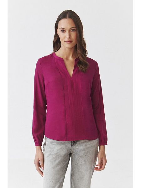 TATUUM Bluzka w kolorze ciemnofioletowym rozmiar: 38. Różowe bluzki Tatuum, bez wzorów, z lyocellu, bez kołnierzyka, bez ramiączek. Za 131,45 zł.