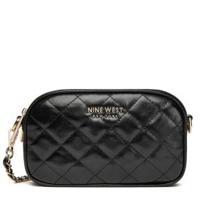Torebka Nine West. Czarne listonoszki Nine West, bez wzorów, bez dodatków. Za 149,99 zł.