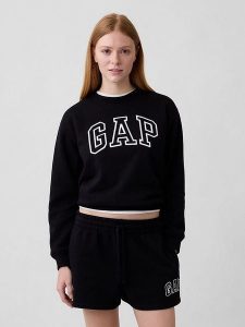 GAP Bluza w kolorze czarnym rozmiar: XXL. Czarne bluzy GAP, xxl, bez wzorów, bez kaptura. Za 66,31 zł.
