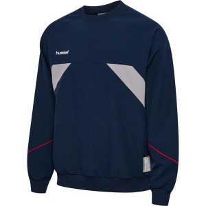 Bluza Hummel World 26. Niebieskie bluzy Hummel, bez wzorów, bez kaptura. Za 302,50 zł.