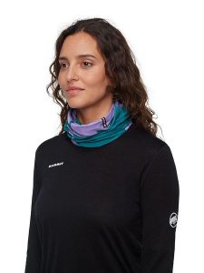 Mammut Szal-koło w kolorze turkusowo-fioletowym rozmiar: onesize. Różowe szaliki Mammut, bez wzorów. Za 68,95 zł.