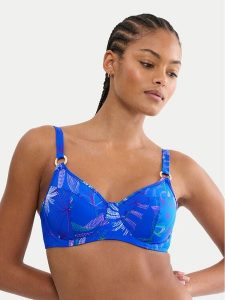 Triumph Góra od bikini Summer Tropics 10226537 Niebieski. Niebieskie bikini Triumph, bez wzorów, z syntetyku. Za 209,99 zł.
