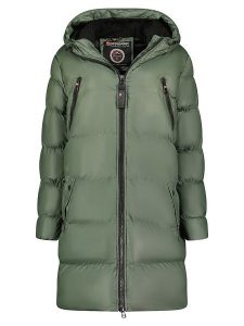 Geographical Norway Parka "Adrianna" w kolorze zielonym rozmiar: S. Zielone płaszcze Geographical Norway, s, bez wzorów, bez kaptura. Za 312,52 zł.