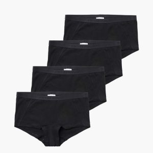 Figi Typu Hipster Kobieta Swedemount Swedemount Hipster Cotton 4-pack. Figi SWEDEMOUNT, bez wzorów, z bawełny. Za 89,99 zł.