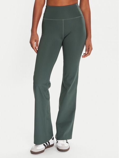 Girlfriend Collective Legginsy Compressive 4038 Zielony Flare Fit. Zielone legginsy GIRLFRIEND COLLECTIVE, s, bez wzorów, z syntetyku, na fitness i siłownię. Za 249,99 zł.