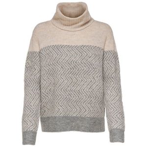 Only Damski Sweter New Mara L / S Roll Neck Pullover Knt Mediumgrey Melange (Rozmiar L). Swetry klasyczne marki ONLY. W wyprzedaży za 143,00 zł.
