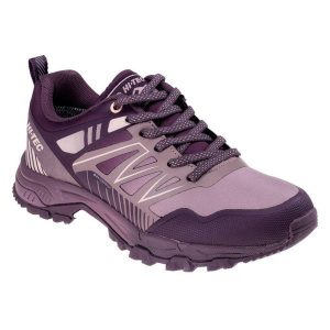 Wodoodporne Buty Turystyczne Dla Kobiet Favet. Czerwone buty trekkingowe Hi-tec, bez zapięcia. Za 315,99 zł.