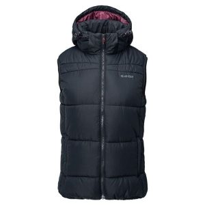 Kamizelka damska Hi-Tec Lady Callie - granatowa, Rozmiar L. Kamizelki Hi-tec, na zimę, l, bez wzorów, ze skóry, bez kołnierzyka, bez ramiączek, z kapturem. Za 172,99 zł.