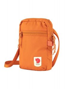 Saszetka Fjallraven High Coast Pocket - sunset orange. Brązowe nerki i saszetki Fjällräven, bez wzorów, z materiału. Za 148,49 zł.