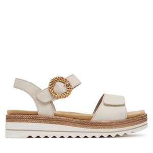 Sandały Remonte. Sandały Remonte, bez wzorów, bez obcasa, na płaskiej podeszwie, bez zapięcia. Za 379,99 zł.