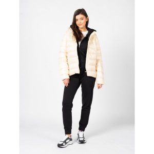 Kurtka turystyczna damska Down Jacket. Brązowe kurtki Champion, s, bez wzorów, z poliesteru, z kapturem. Za 313,00 zł.