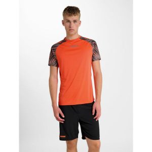 Koszulka treningowa Hummel Blaze Pro. Brązowe bluzki Hummel, bez wzorów, sportowe, bez kołnierzyka, bez ramiączek. Za 144,50 zł.