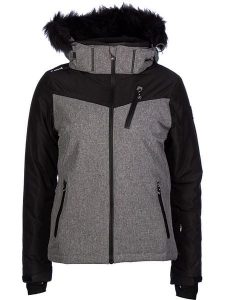 Peak Mountain Kurtka narciarska "Armate" w kolorze szarym rozmiar: XL. Szare kurtki sportowe Peak Mountain, m, bez wzorów, z materiału, bez kaptura, narciarskie. Za 543,99 zł.