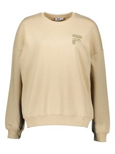 Fila Bluza w kolorze beżowym rozmiar: XS. Brązowe bluzy Fila, xs, bez wzorów, z bawełny, bez kaptura. Za 61,46 zł.