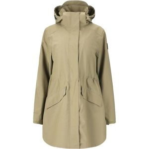Parka dla kobiet Whistler Marico Pro. Brązowe kurtki WHISTLER, na zimę, bez wzorów, bez kaptura. Za 401,50 zł.